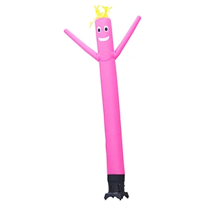 Pink 10' Air Dancer, wacky waving inflatable tube man