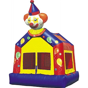 commercial home yard circus clown bounce house