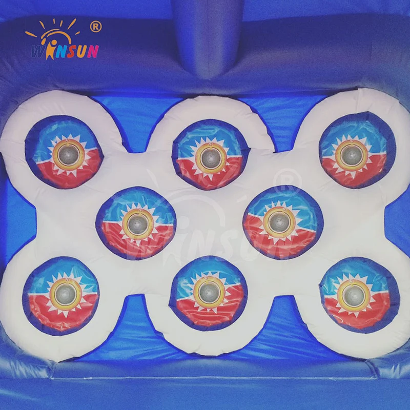 Popular Inflatable Shooting Gallery IPS Light System Interactive Game,Inflatable Combi Sport Arena,IPS Inflatable Shooting Game