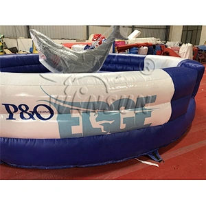 New design shark rodeo inflatable mechanical bull, mechanical bull riding for sale