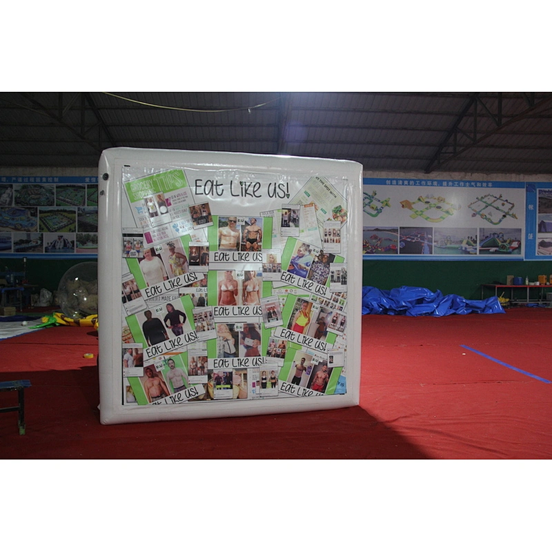 Airtight inflatable lose weight airtight booth room, inflatable kiosk house, air sealed portable office for promotion