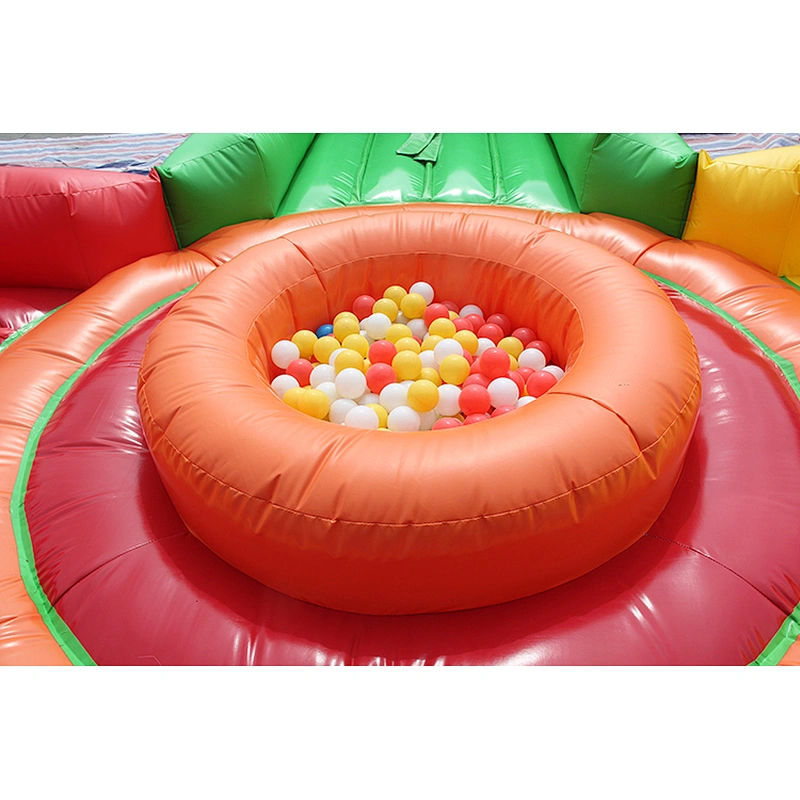 2020 New design Hippo Chow Down inflatable interactive game,bungee game for sale