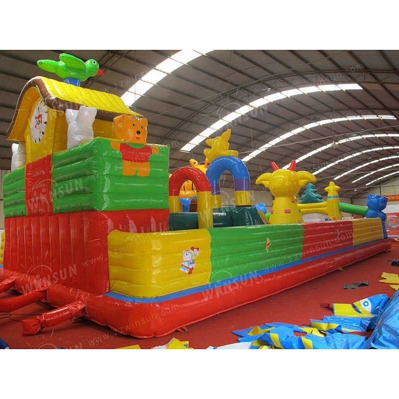 CE PVC inflatable amusement park giant inflatable fun city