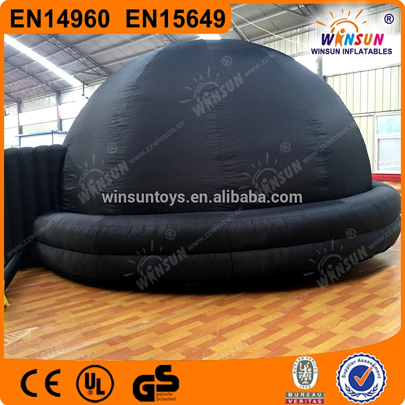 Portable inflatable planetarium dome tent inflatable projection dome tent