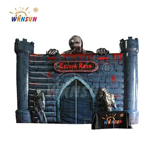 Inflatable Escape Room Tent, Inflatable game escape room props, escape room arena