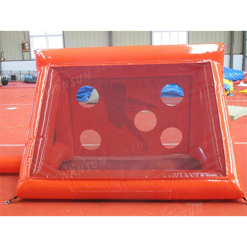 Hot sale inflatable football toss target, Quarterback Toss Inflatable