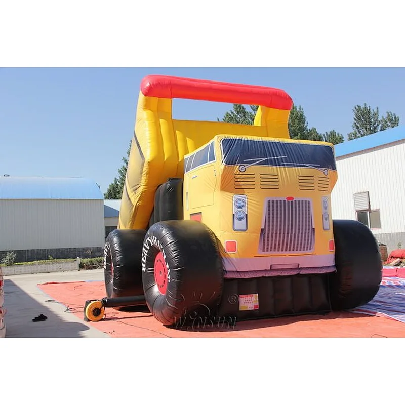 Inflatable Heavy Dump Truck Slide