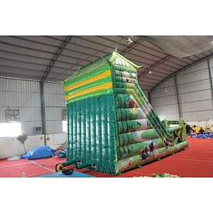 Cute Panda Inflatable Slide