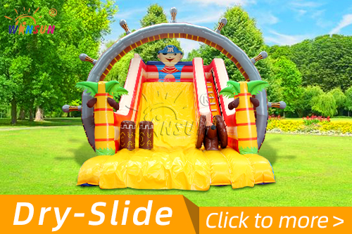 Pirate ship Inflatable slide