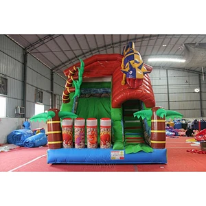 Inflatable lizard Slide