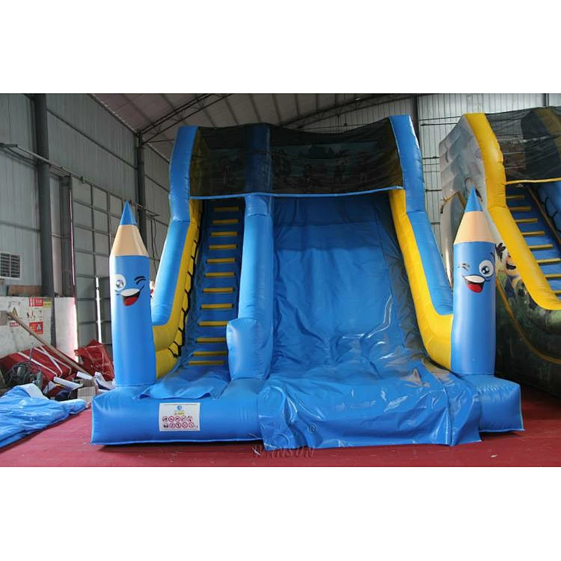 Pirate Island Inflatable Slide