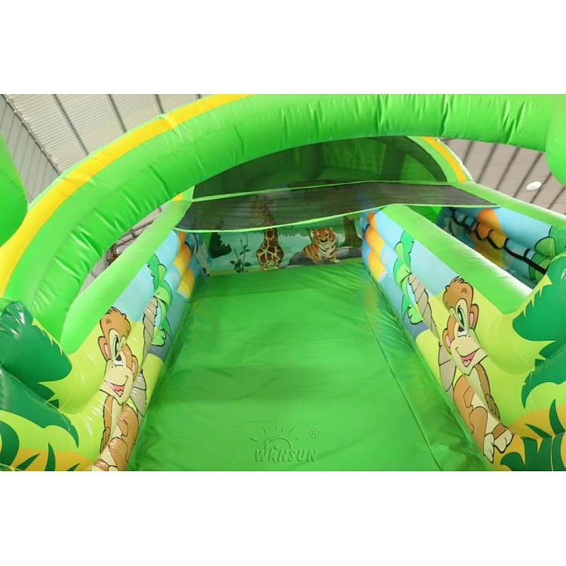 Jungle Inflatable slide