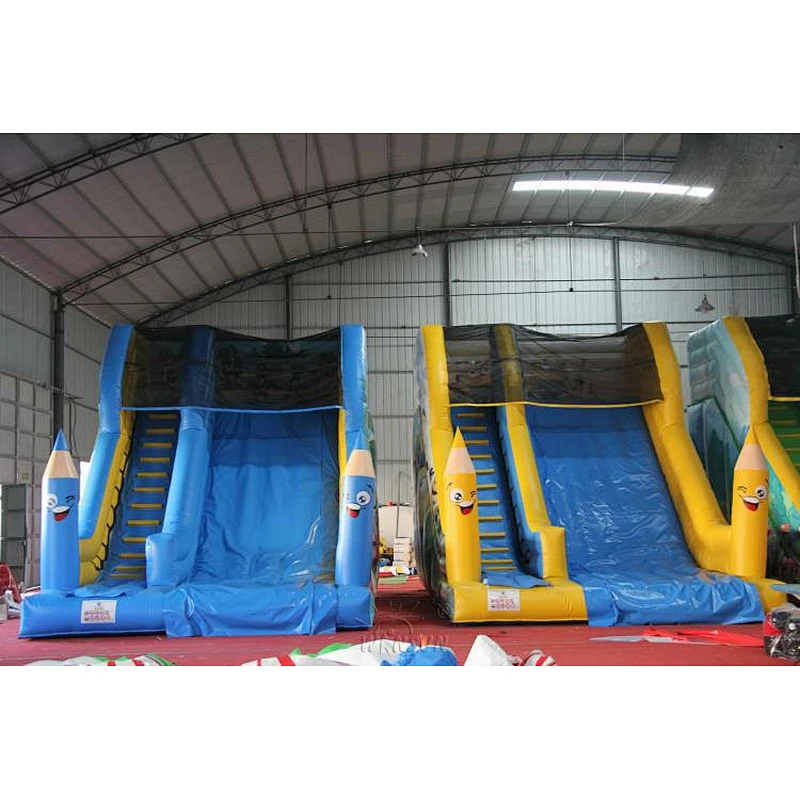 Pirate Island Inflatable Slide