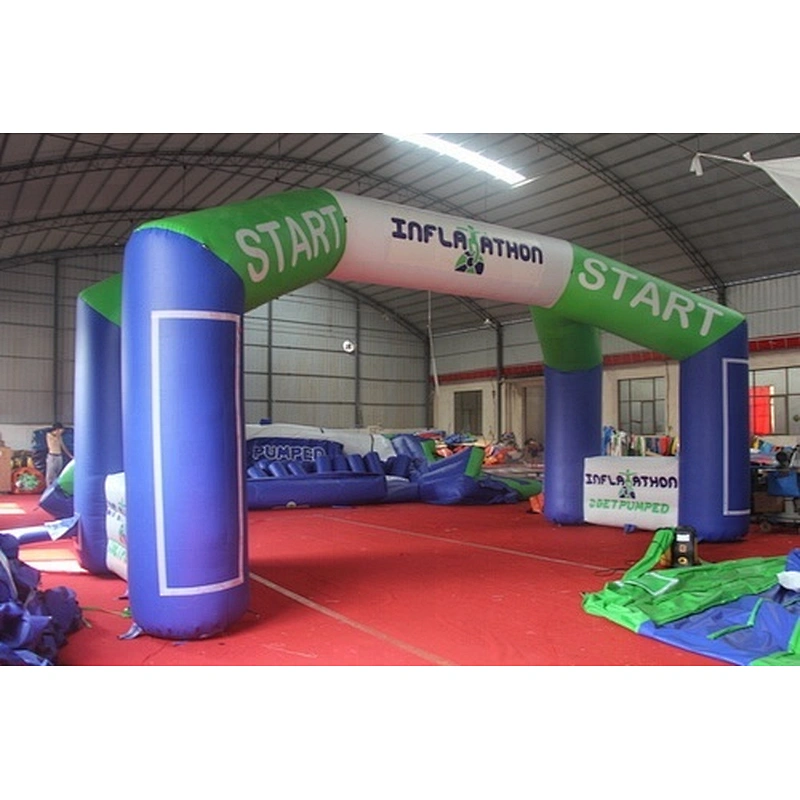 inflatable finish line arch, logo arch inflatable, inflatable entrance arch