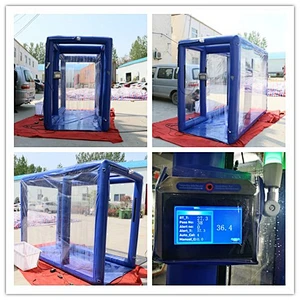 Cheap inflatable disinfection channel/outdoor inflatable disinfection tent tunnel/disinfection tent for sales
