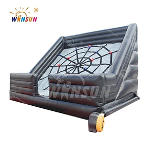 New Design Spider Crawl inflatable rock climbing wall