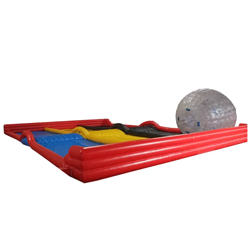 Super inflatable human hamster ball race track,inflatable zorb ball track,land mat for sale
