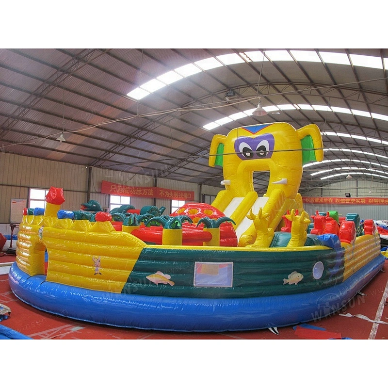 new arrival giant inflatable city, kids playground, outdoor playground