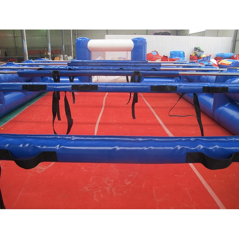 Hot sale fanatic air football goal inflatable soap football field
