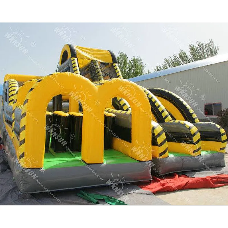 Atomic Rush-Nuclear, Atomic Rush-Nuclear inflatable obstacle course, inflatable obstacle course for sale