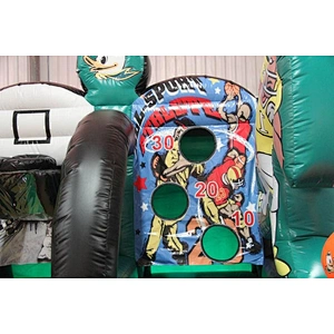 Air constant basketball toss games, rugby throwing game and any ball tossing games for sale