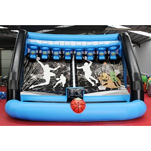Air constant inflatable IPS basketball challenge games,soccer ball ips games,bow ips sport games for sale