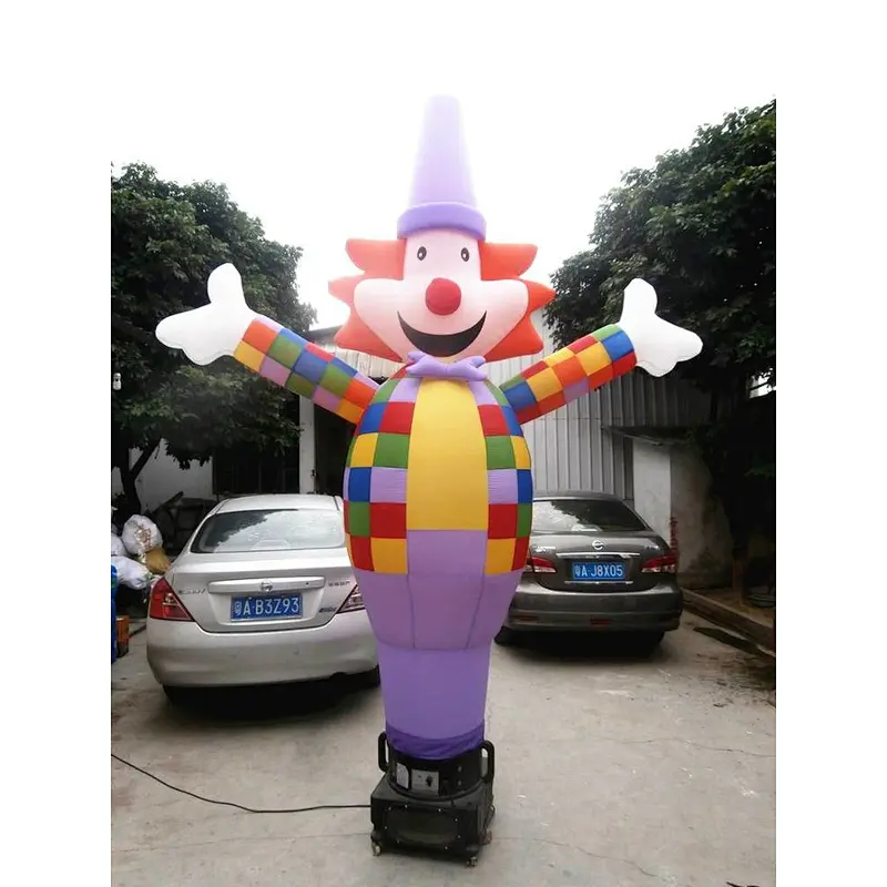 Customized Inflatable Happy Clown Air Dancer,inflatable air tube man,cheap inflatable air dancer