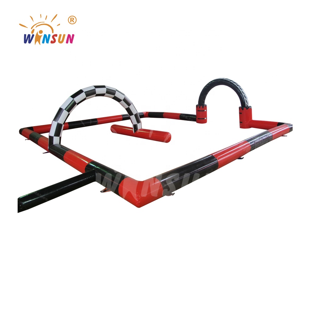 inflatable race track for sale inflatable go kart race track