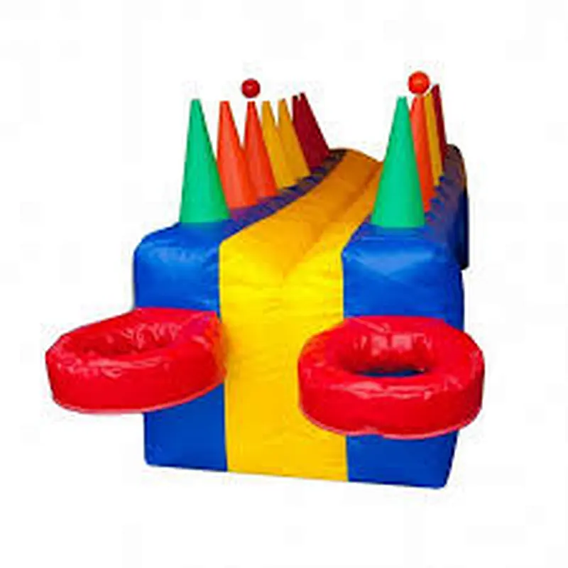 Air Juggler Team Building Game inflatable air flow race, air floating ball games, battling ball for sale