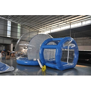 High quality christmas inflatable snow globe, outdoor snow globe inflatable decorations