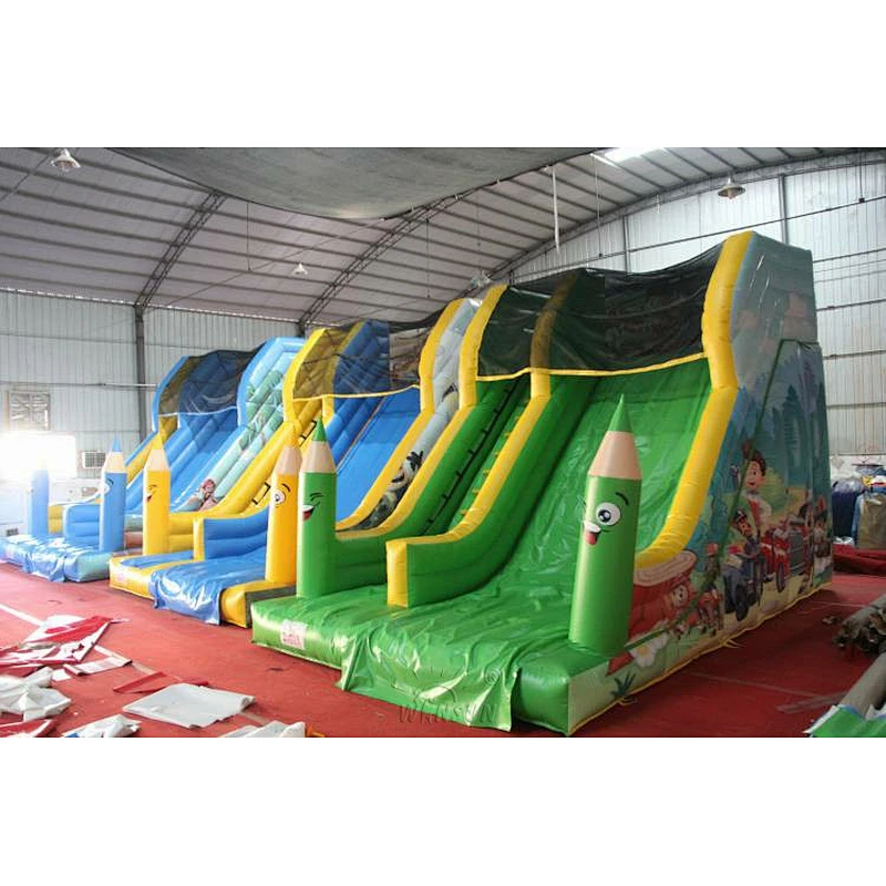 Pirate Island Inflatable Slide