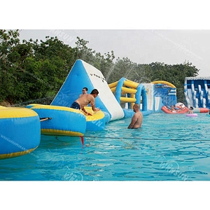 Outdoor inflatable water slide one word clear water park