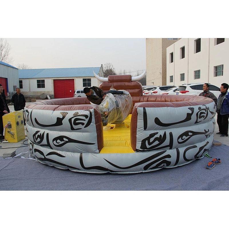 inflatable bull mat, inflatable bouncing mat,Inflatable Mechanical Bull Mattress