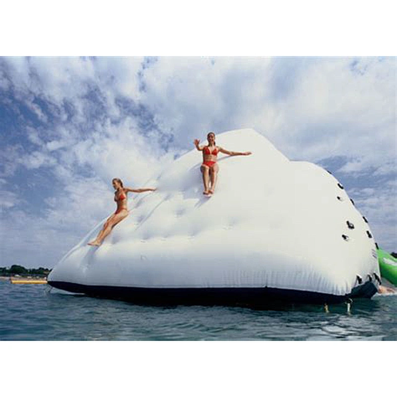 Inflatable water rock climbing wall, water toys inflatable water iceberg,  inflatable floating climbing wall