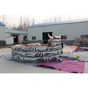 inflatable bull mat, inflatable bouncing mat,Inflatable Mechanical Bull Mattress