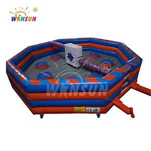 High quality inflatable meltdown challenge,inflatable meltdown sale,meltdown inflatable game