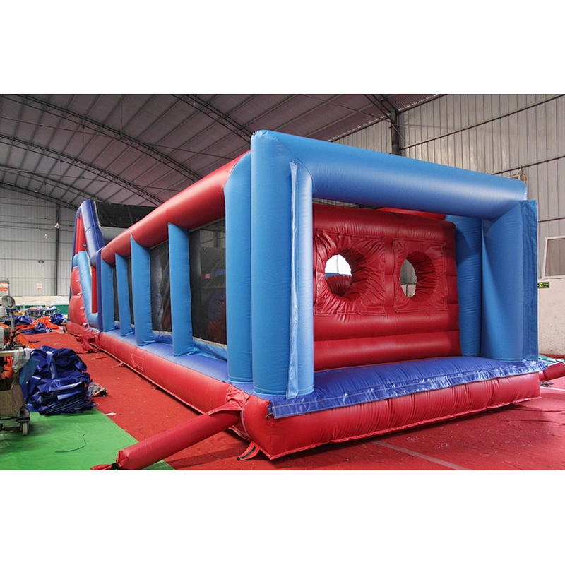 Two people competitive inflatable obstacle course, commercial obstacle course inflatable for adults