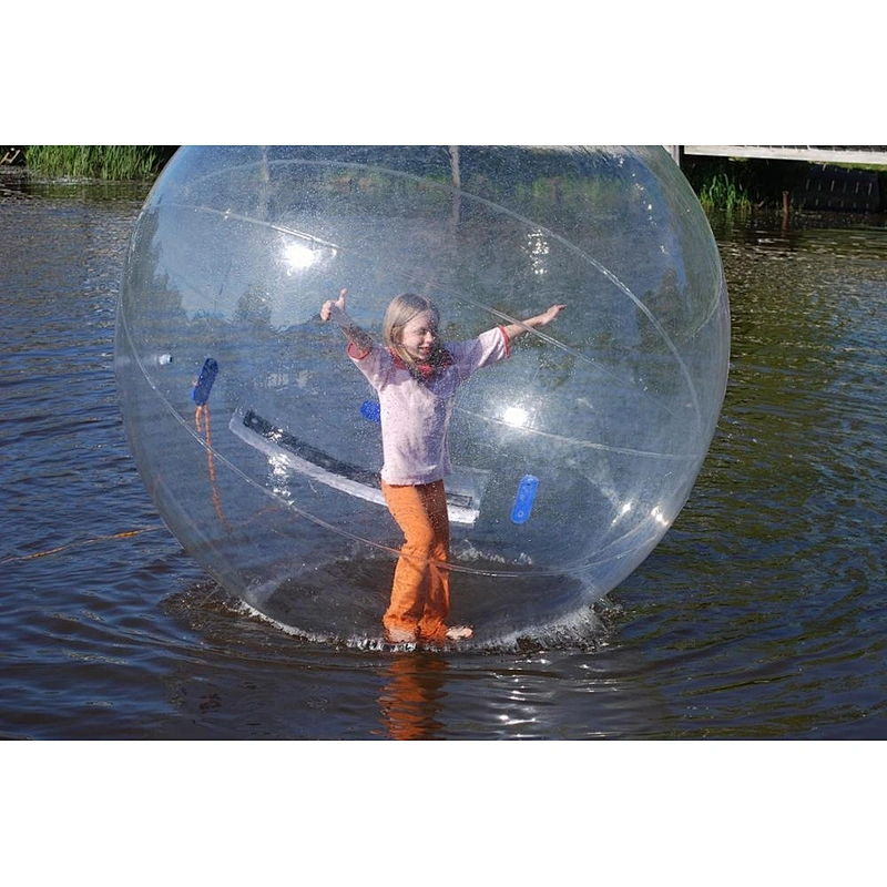 Air  sealed inflatable water hamster amusement ball, water clear dancing balloons,event show balls for sale
