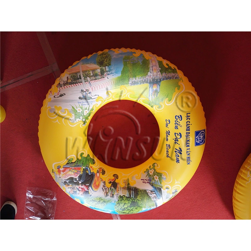 Hot sale inflatable round rive swimming float ring, colourful swimming ring adult