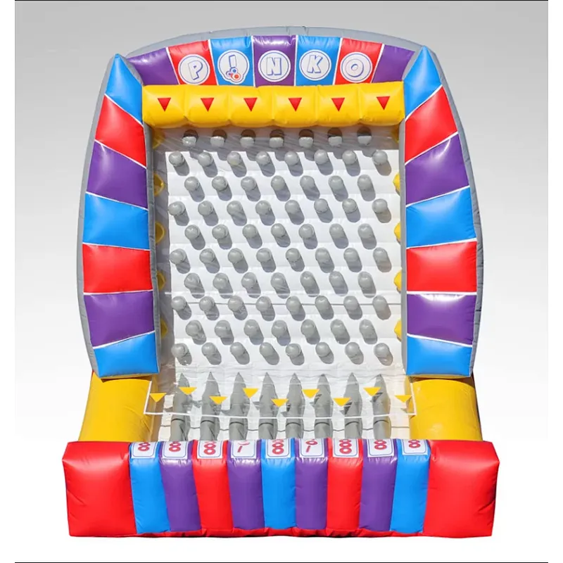 Awesome Family Entertainment Inflatable Plinko Bounce House game, inflatable plinko prize balloon for Event Party Rentals