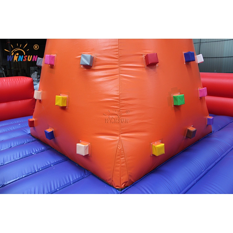 High quality inflatable rock climbing wall, inflatable wall climbing
