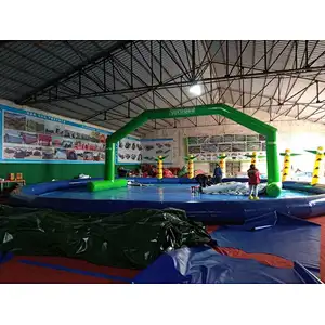 Advertising inflatable water floating archway,inflatable airtight bow,commercial air sealed arch for sale
