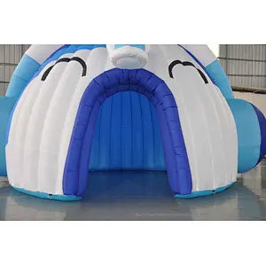 Awesome inflatable head sets shapes, advertising inflatable ear piece air shapes for rental market