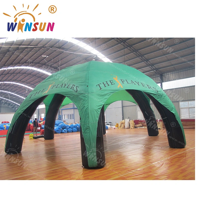 High quality PVC material  inflatable event tent,inflatable camping tent, 6 legs inflatable spider tent