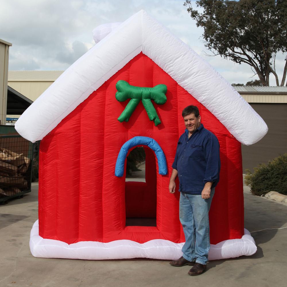 3m High huge christmas inflatable house