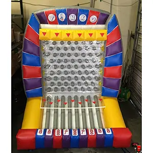 Awesome Family Entertainment Inflatable Plinko Bounce House game, inflatable plinko prize balloon for Event Party Rentals