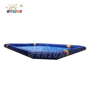 Air sealed sea ball pool two function inflatable foam logoons, jet foam cannon machine bouncers hire