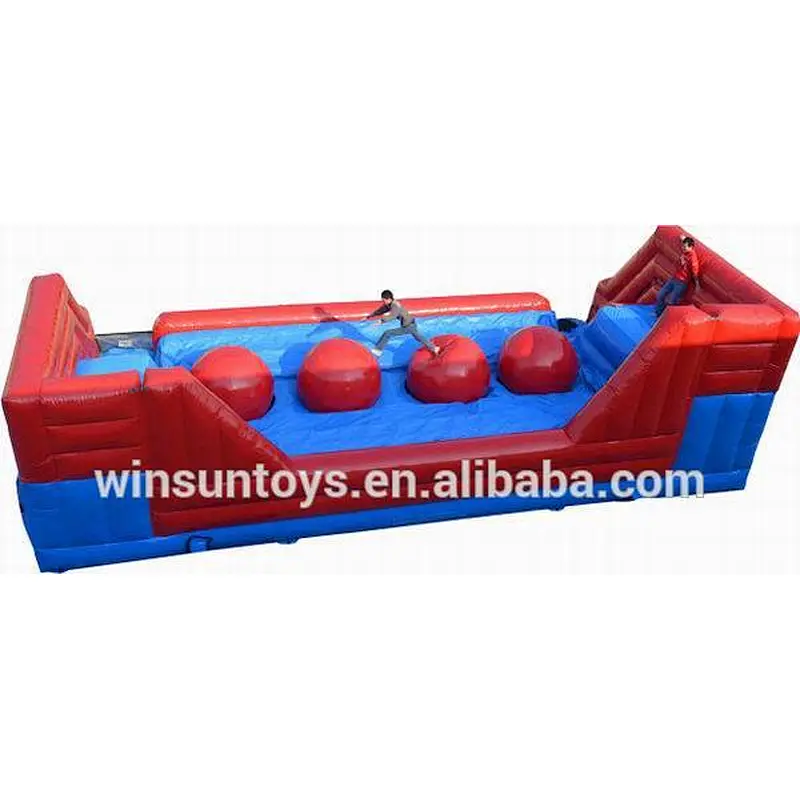 4 balls Event hot Four balls inflatable jumping big baller, inflatable leaps n bounds 3T 4T, wipe out trampoline games