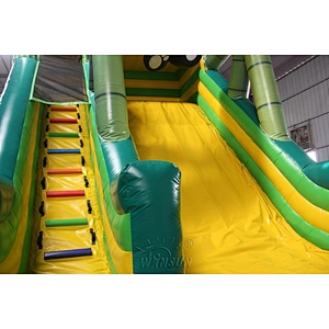 Cute Panda Inflatable Slide