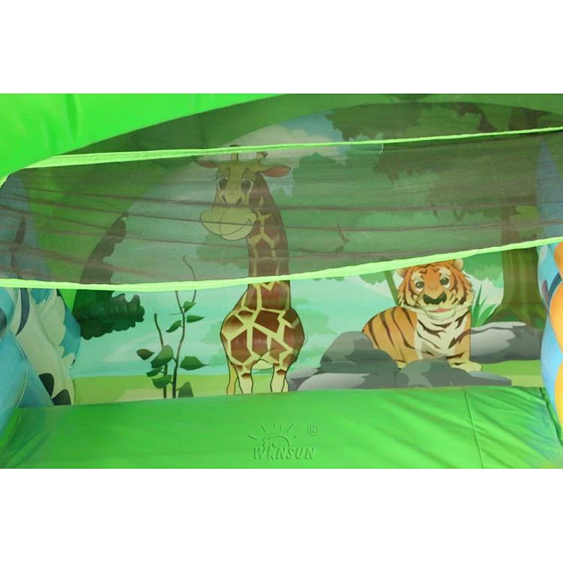 Jungle Inflatable slide
